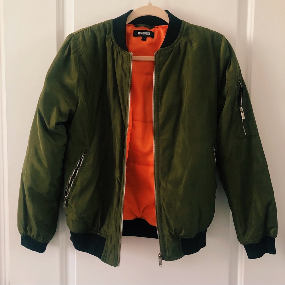 Missguided Bomber Jacket - Picture 5 of 12